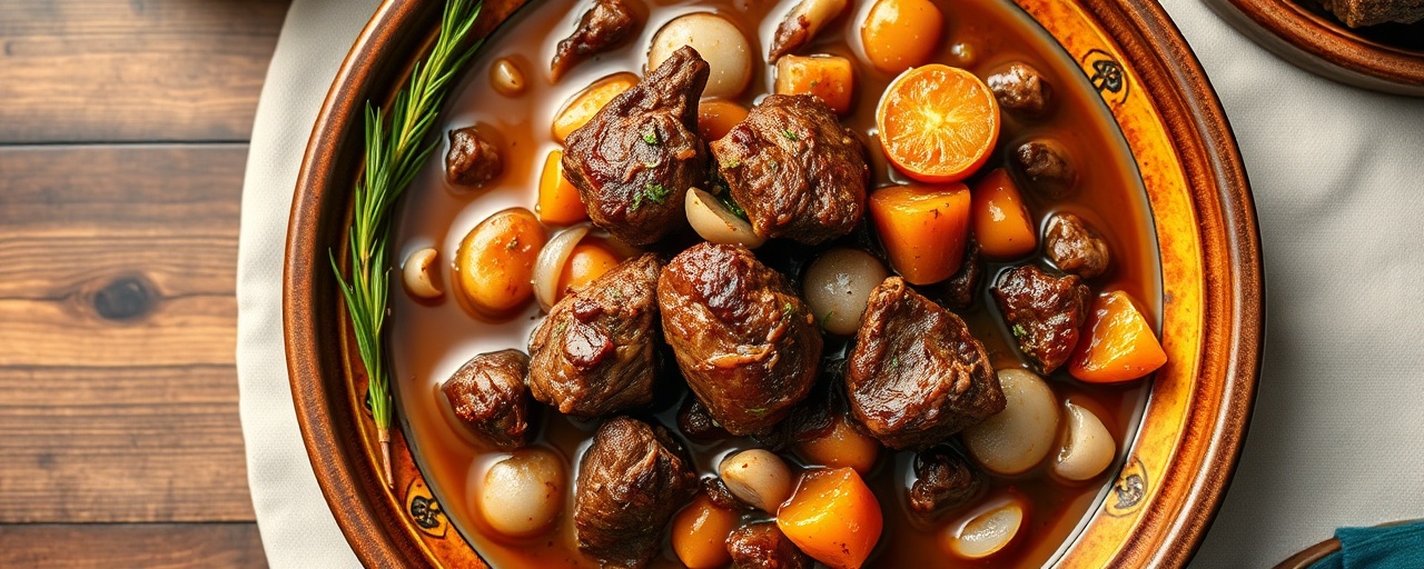 Moroccan Lamb and Apricot Tagine