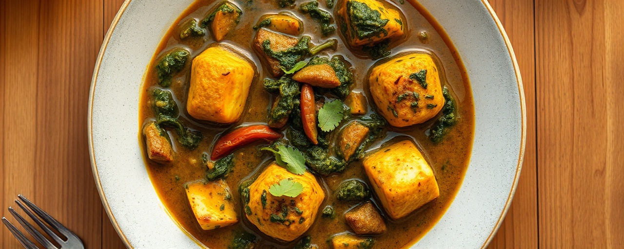 Palak Paneer Kofta Curry
