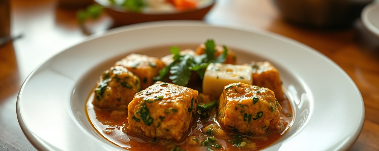 Palak Paneer Kofta Curry