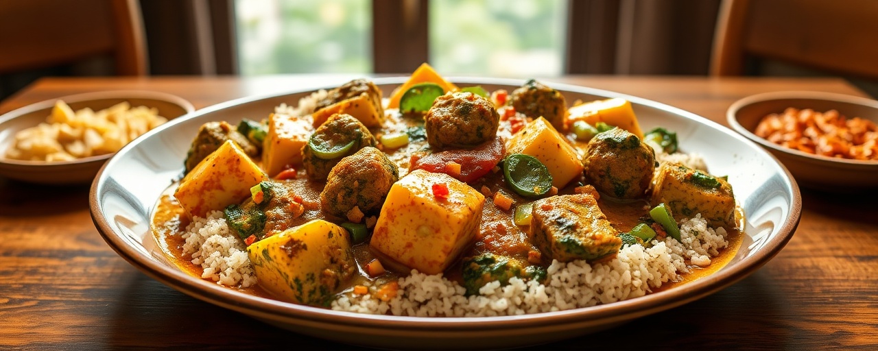 Palak Paneer Kofta Curry