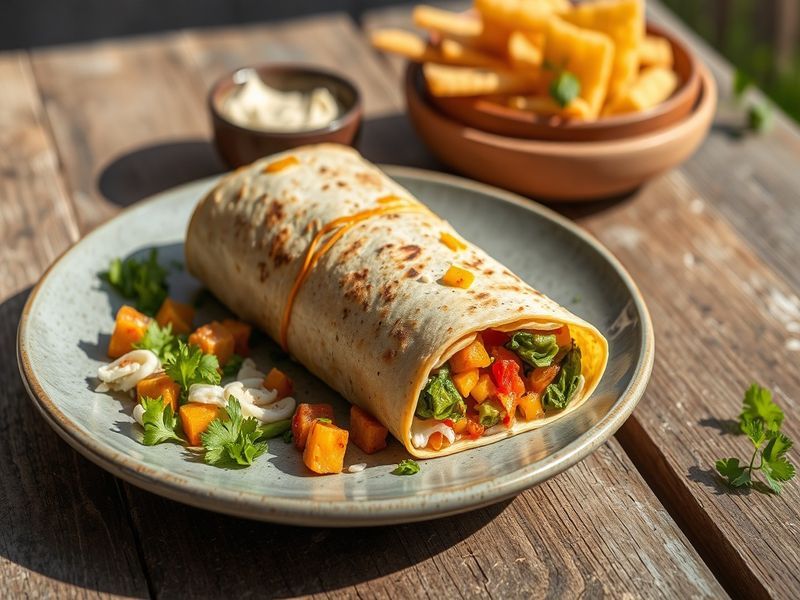 Paneer Bhurji Kathi Roll