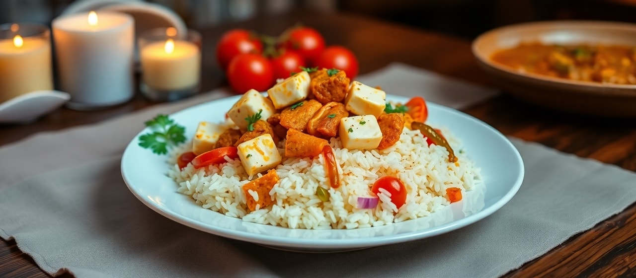 Paneer Butter Masala Biryani