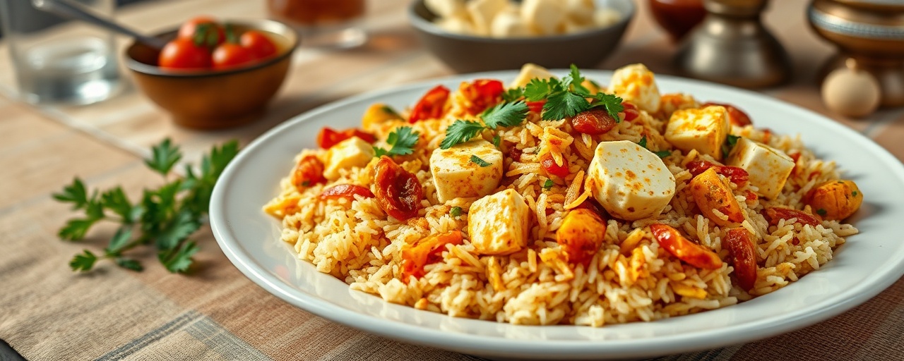 Paneer Butter Masala Biryani