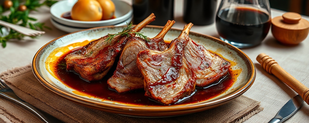 Petto d'Anatra Affumicato con Glassa di Tamarindo e Balsamico