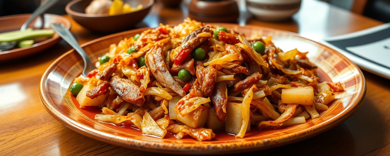 Piniritong Langka Bistek (Pan-Seared Jackfruit "Bistek" Style)