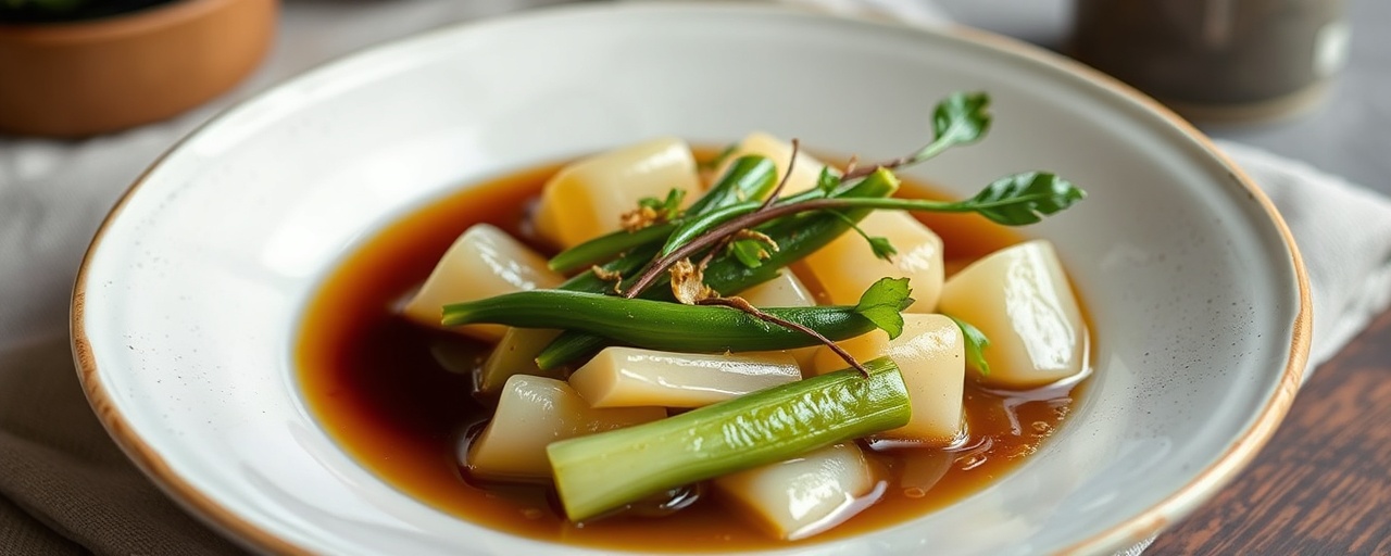 Plantain Dashi Nitsuke