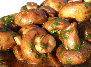 Polenta e Funghi Trifolati