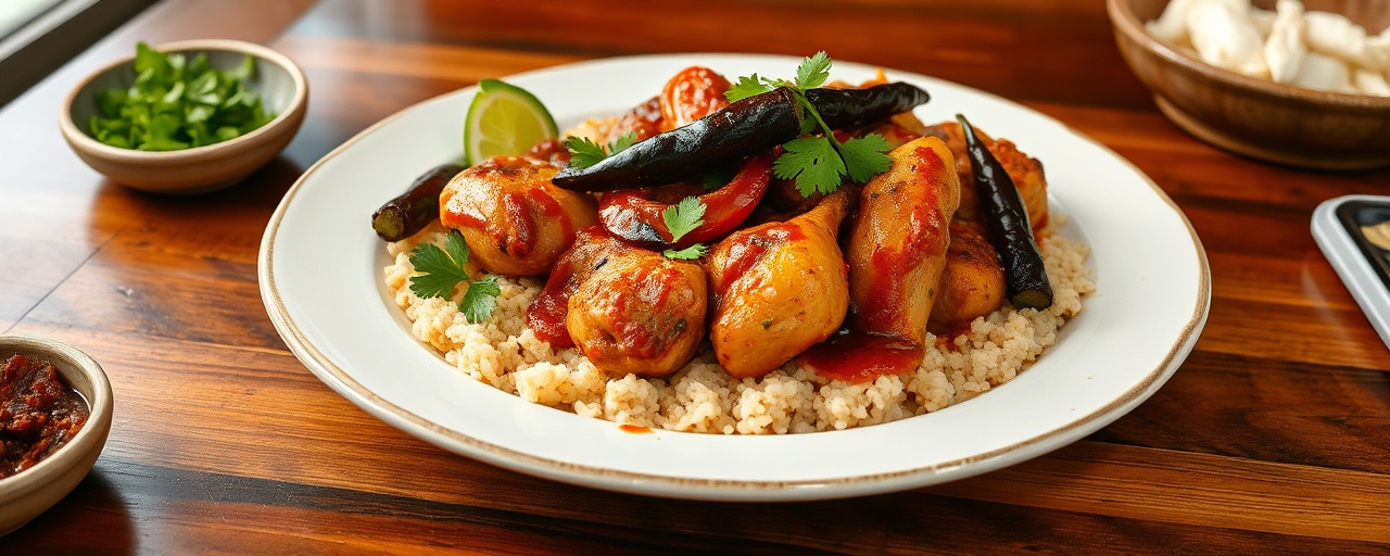 Pollo Ahumado con Chipotle y Galangal