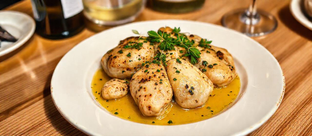 Pollo al Limone con Olive e Capperi