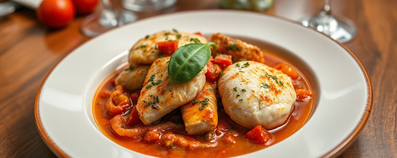Pollo al Peperonata Speziata