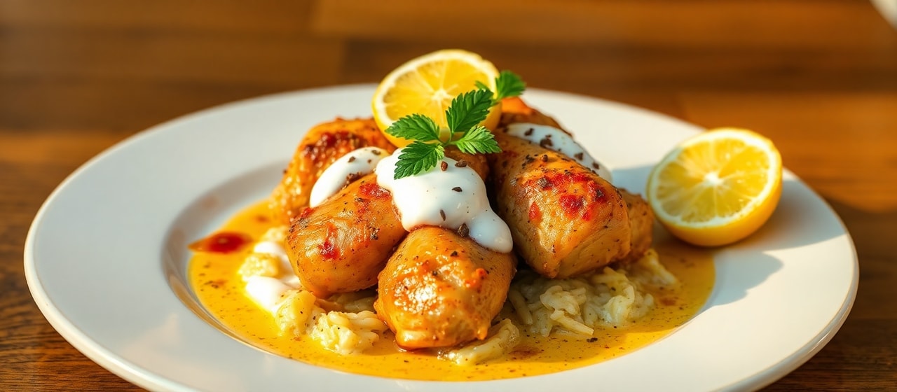 Pollo al Tandoor con Limón Confitado y Pimentón Ahumado