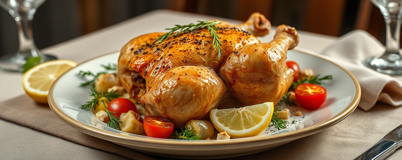 Pollo Arrosto al Cardamomo e Limone