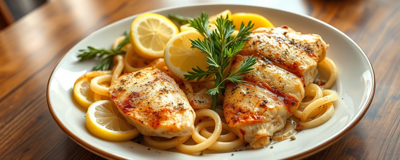 Pollo Grigliato al Profumo di Citronella e Erbe Toscane