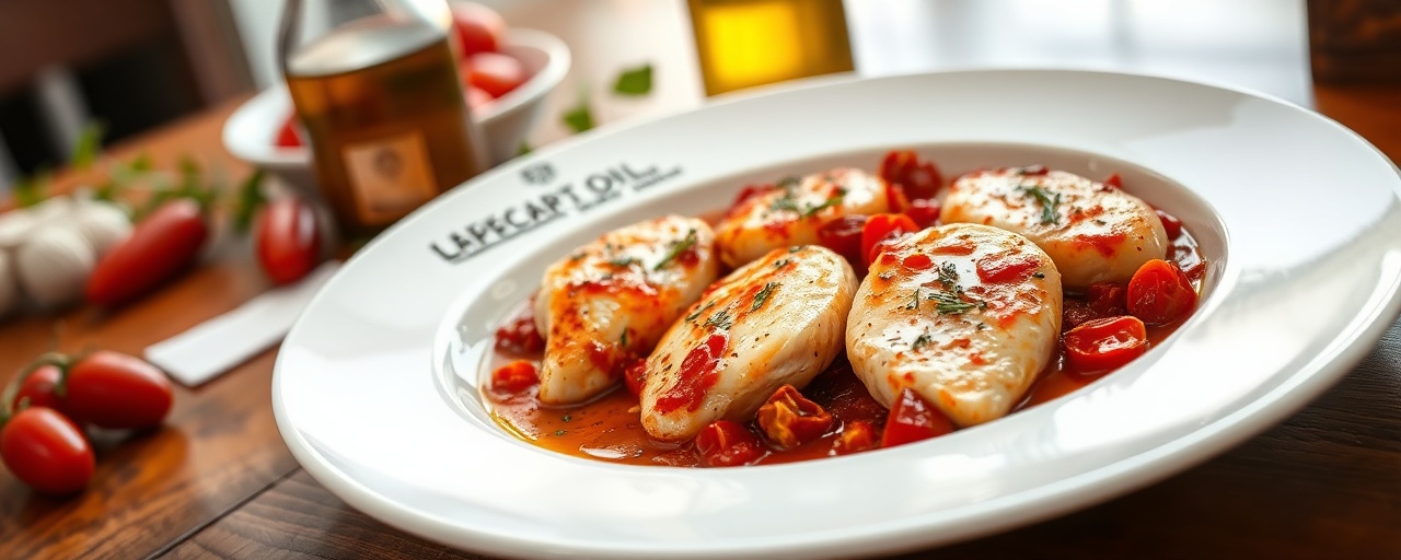 Pollo Sous Vide al Pomodoro e Peperoncino con Tocco di Harissa