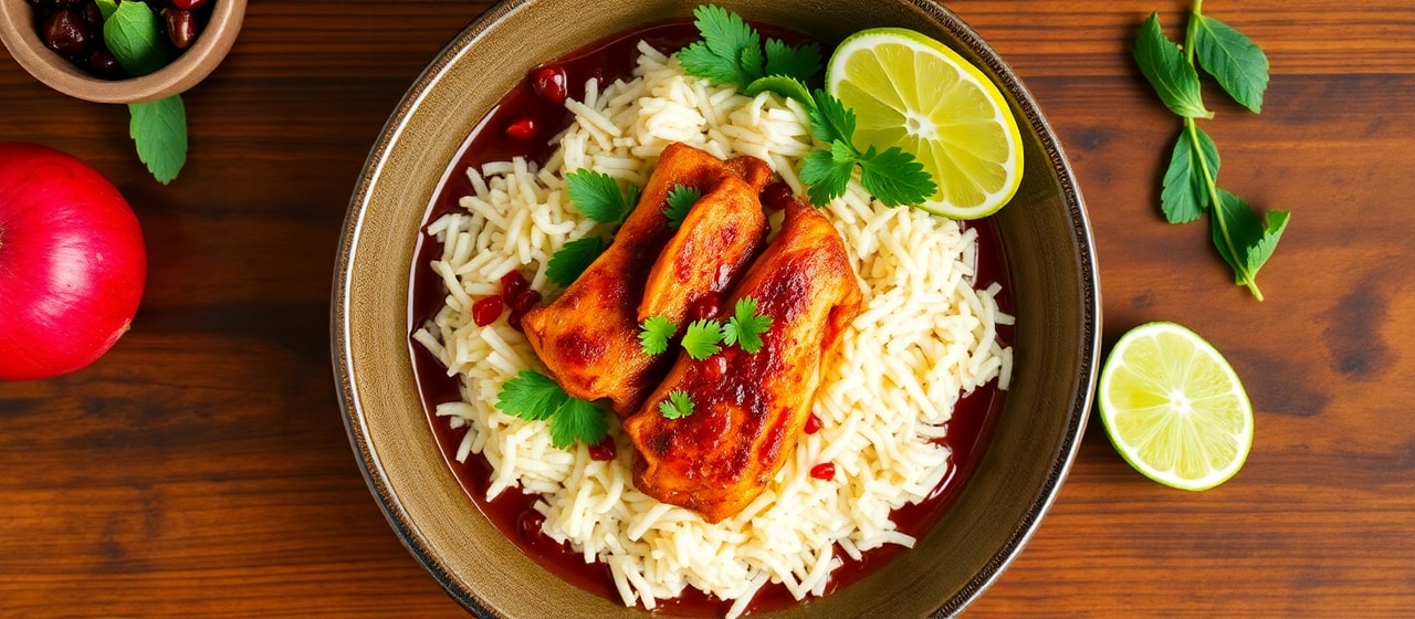 Pomegranate & Lemongrass Flash-Fried Chicken (Khao Lahn Gkai Grawp Pkâk Grôop Niel)