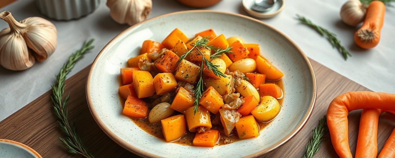 Provençal Butternut Squash & Herb Daube