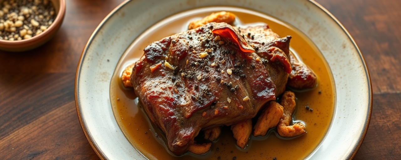Puerco Adobado con Cardamomo