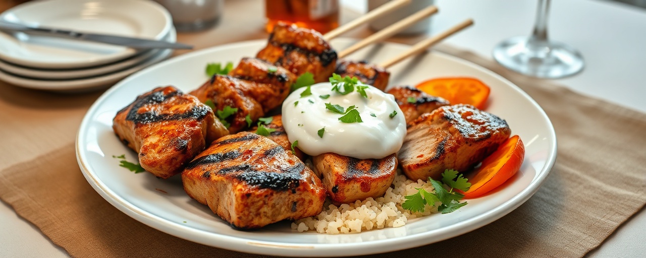 Puszta Tandoor Pork Skewers