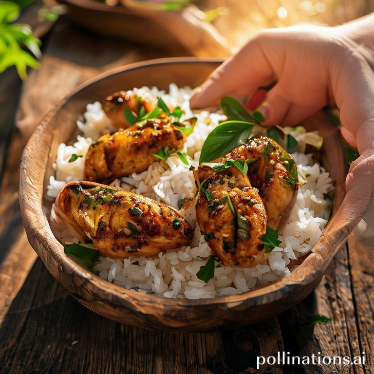 Brazilian Cashew Chicken with Coconut Rice