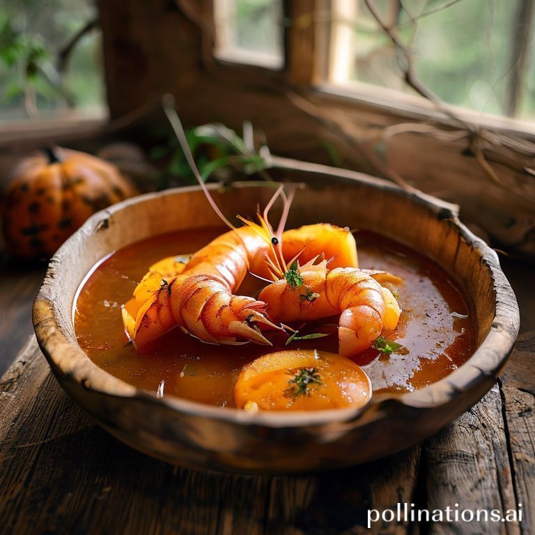 Camarão na Moranga (Shrimp in Pumpkin Stew)