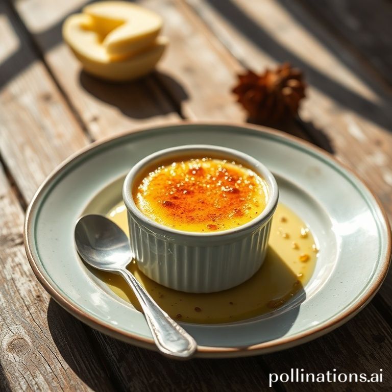 French Eggnog Crème Brûlée