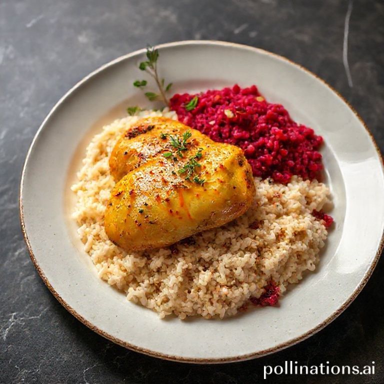 Persian Saffron Chicken with Barberry Rice (Zereshk Polo Morgh)