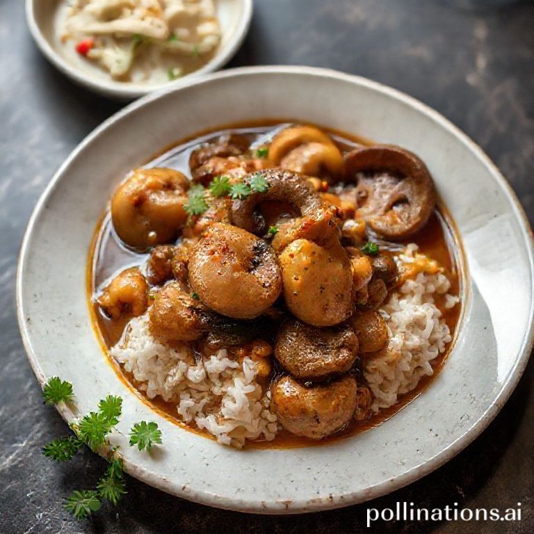 Seco de Champiñones (Peruvian Mushroom Stew)
