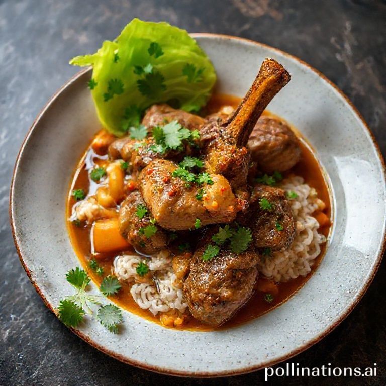 Seco de Cordero (Peruvian Lamb and Cilantro Stew)