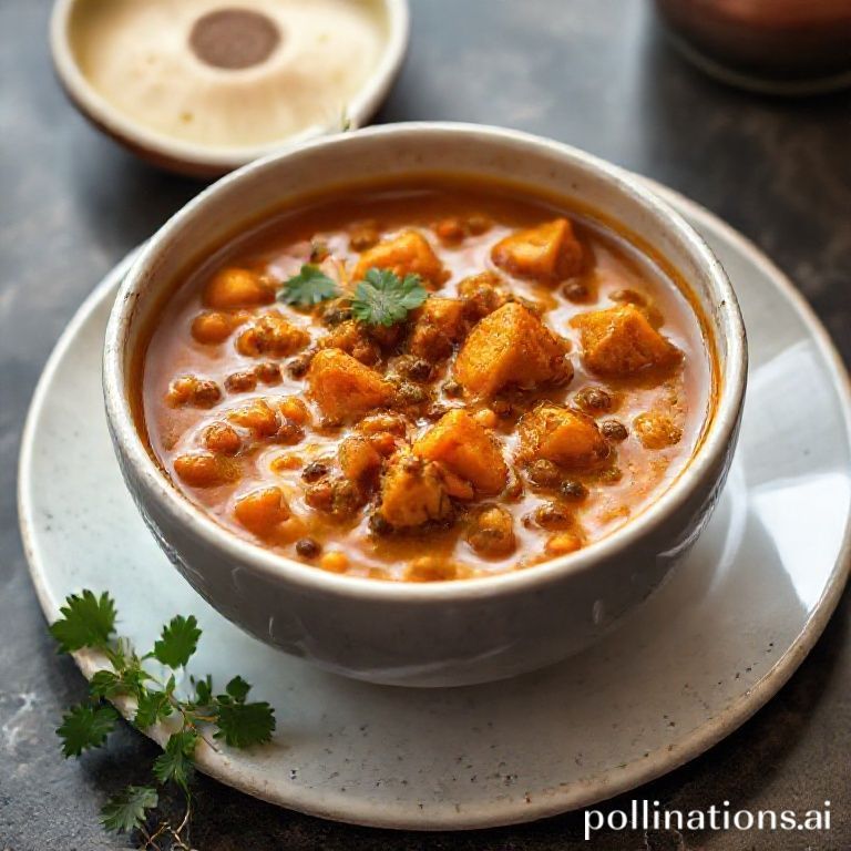 Spiced Lentil and Sweet Potato Stew with Coconut Milk