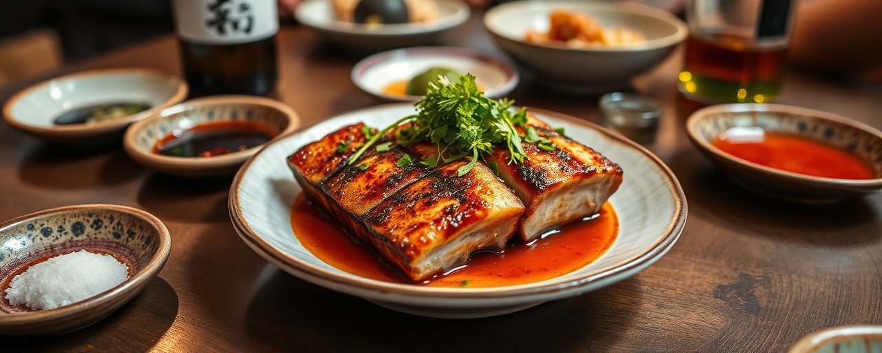 Roasted Miso-Ginger Pork Belly (Yaki Butabara Miso)