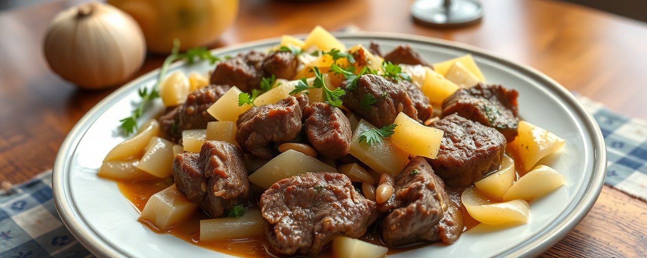Russian Wok-Tossed Beef and Cabbage with Cardamom