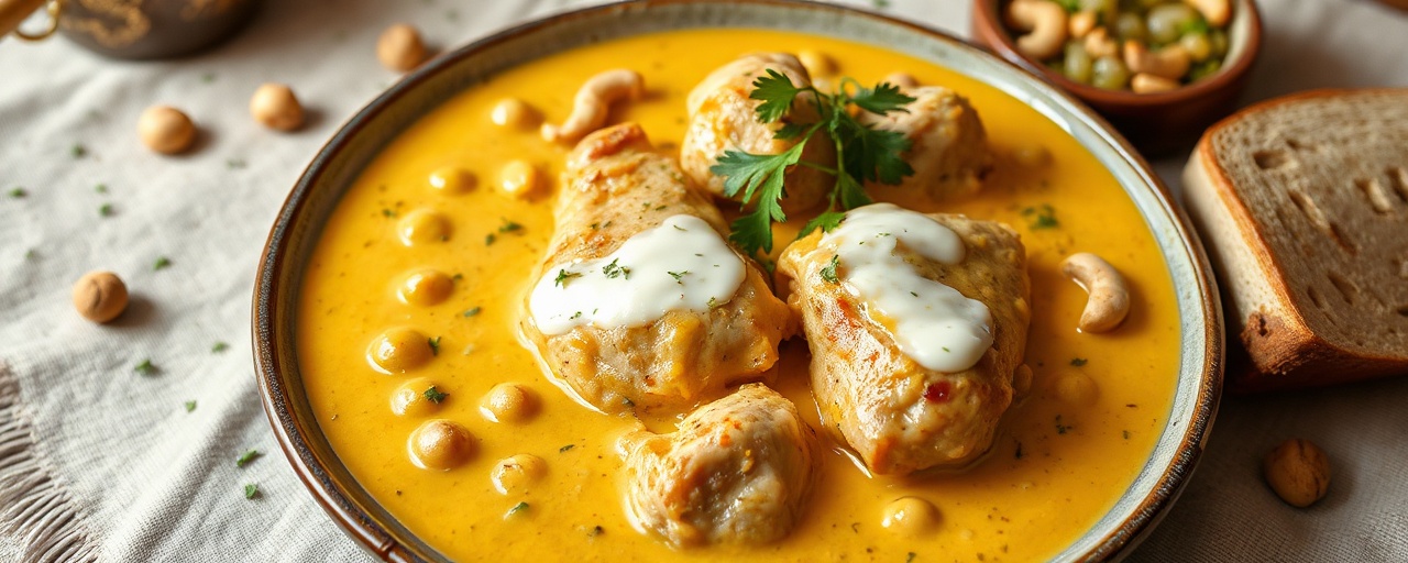 Saffron Sous-Vide Murgh Malai Korma