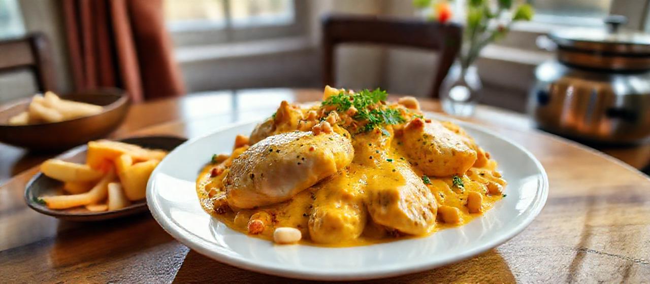 Saffron Sous-Vide Murgh Malai Korma
