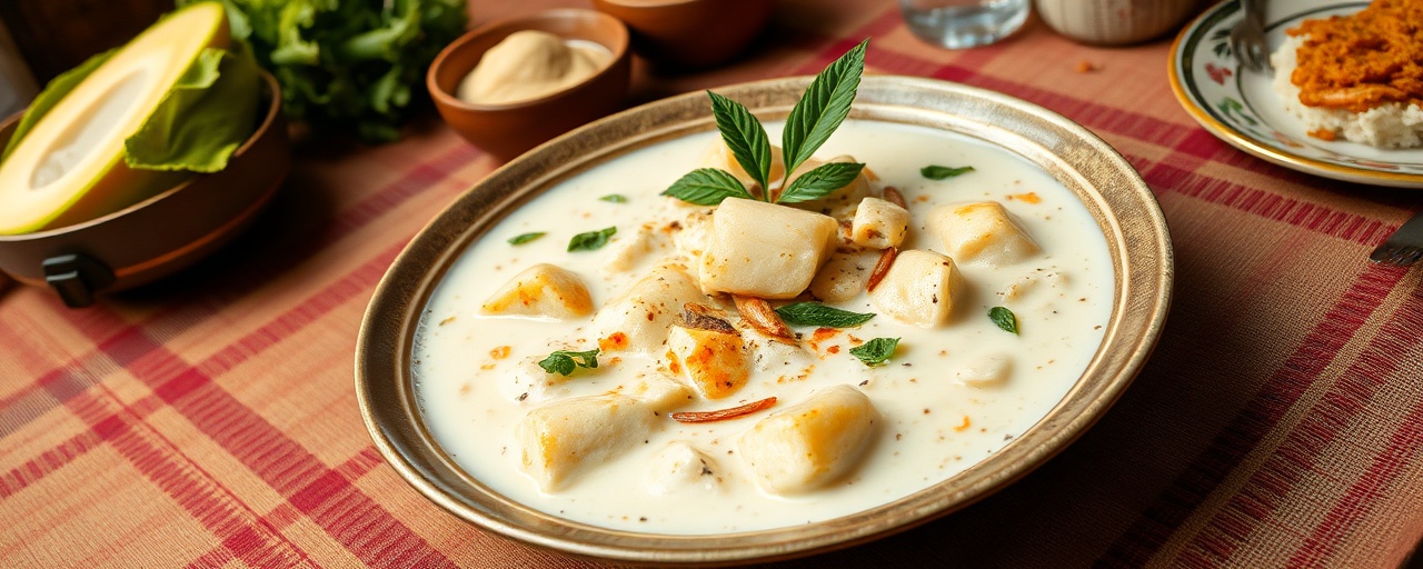 Sayur Nangka Santan Kukus