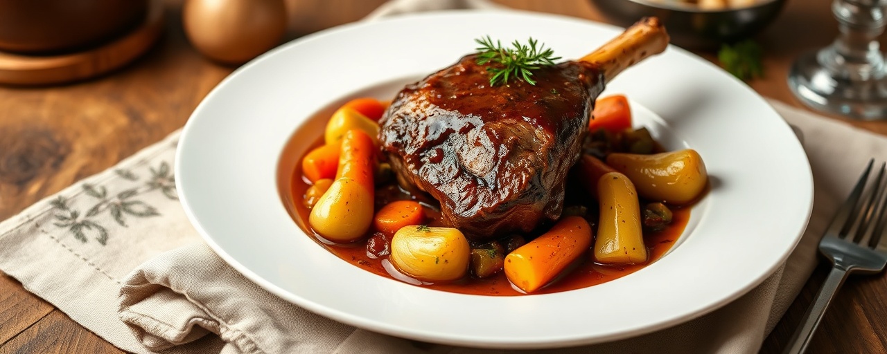 Scottish Clay Pot Lamb with Heather & Tamarind Glaze