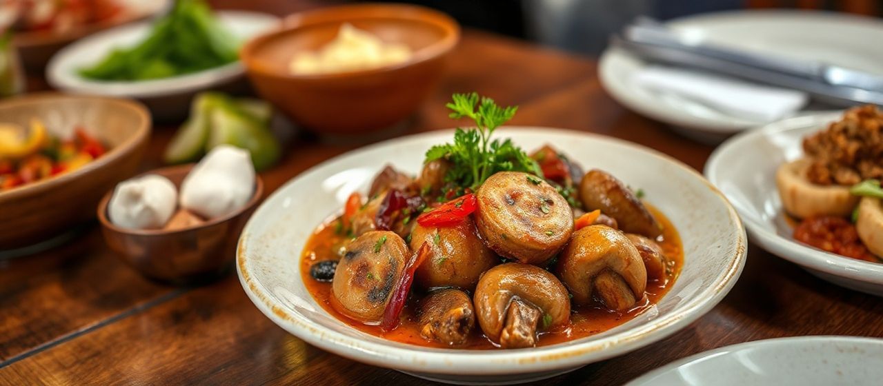 Seco de Champiñones (Peruvian Mushroom Stew)