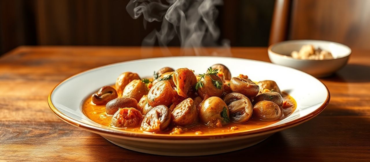 Seco de Champiñones (Peruvian Mushroom Stew)