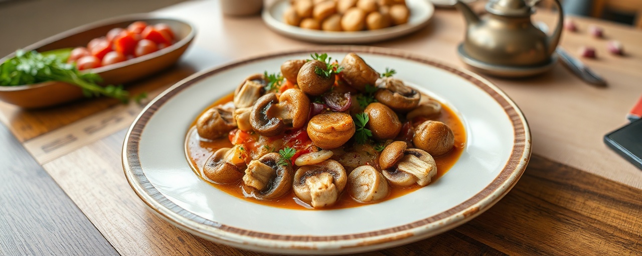 Seco de Champiñones (Peruvian Mushroom Stew)
