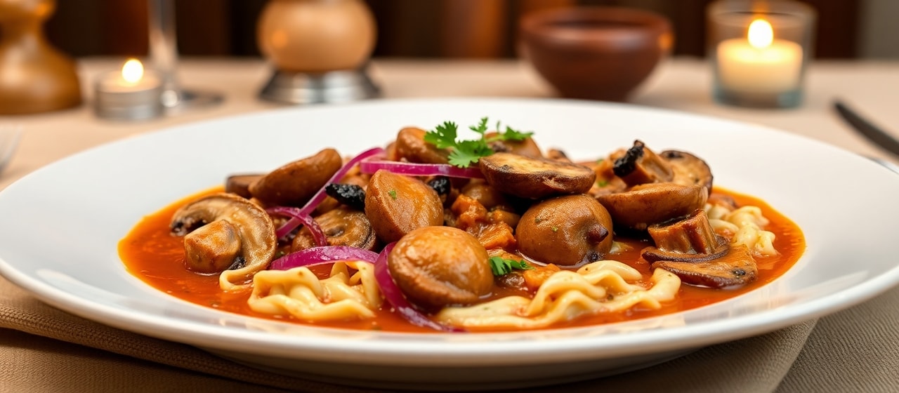 Seco de Champiñones (Peruvian Mushroom Stew)