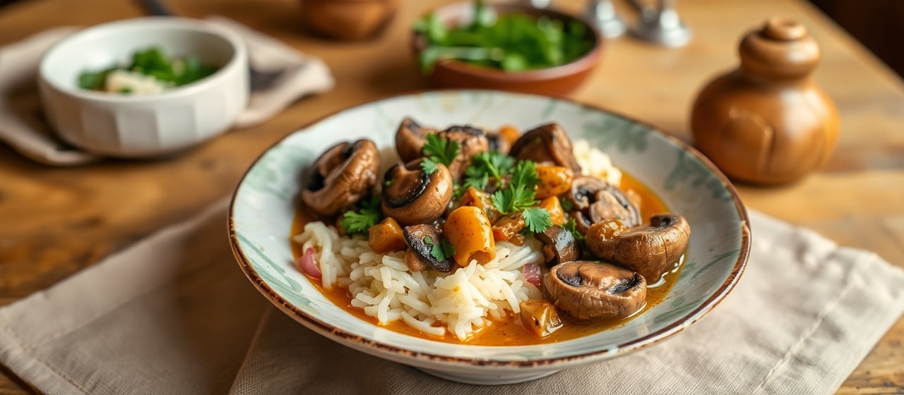 Seco de Champiñones (Peruvian Mushroom Stew)