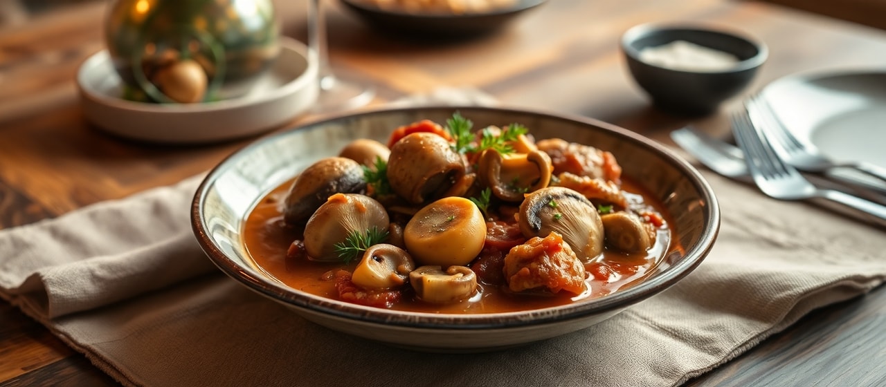 Seco de Champiñones (Peruvian Mushroom Stew)