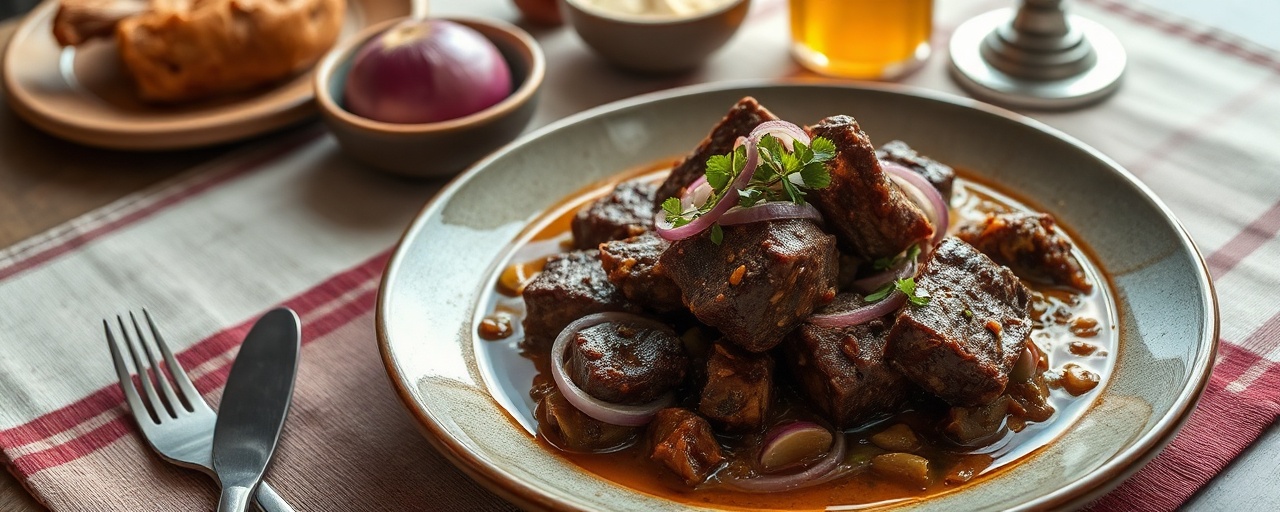 Seco de Costillas Cortas en Olla de Barro