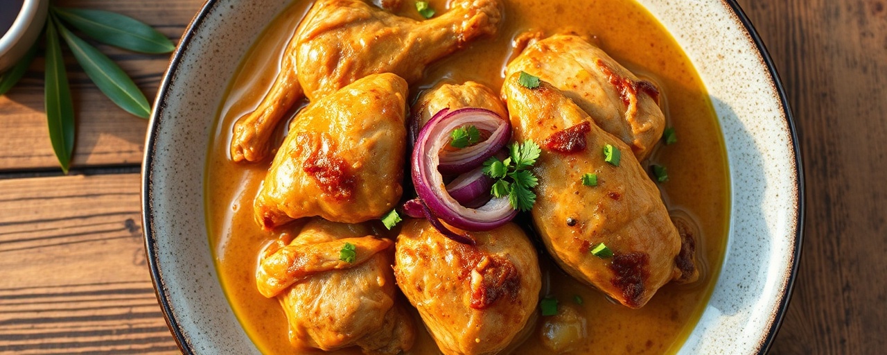 Seco de Pollo al Coco Peruano