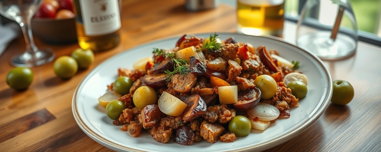Seitan Chakapuli Stir-fry