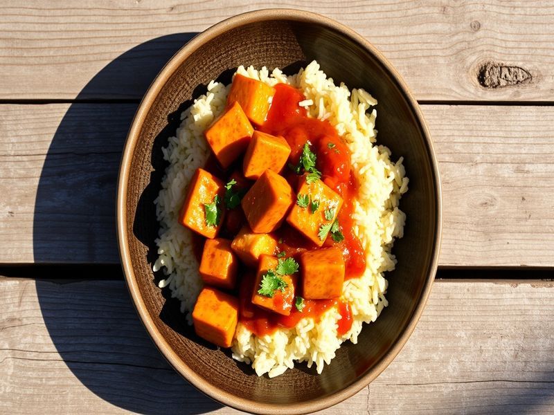 Sichuan Mapo Tofu with Crispy Rice