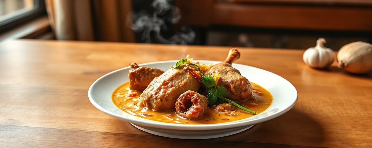 Slow-Cooked Coconut Duck Curry