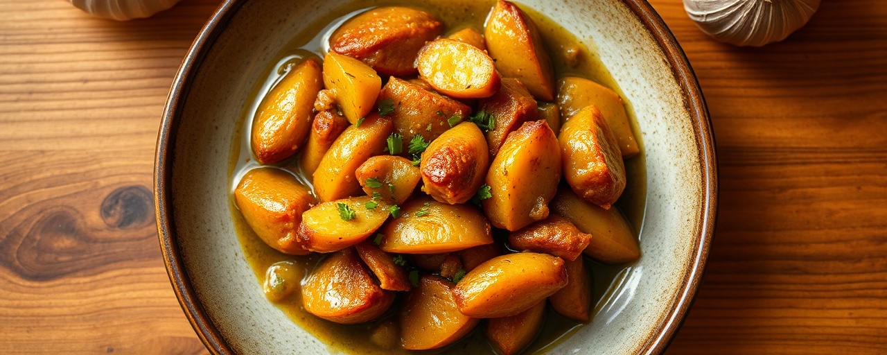 Slow-Cooked Jackfruit Güveç