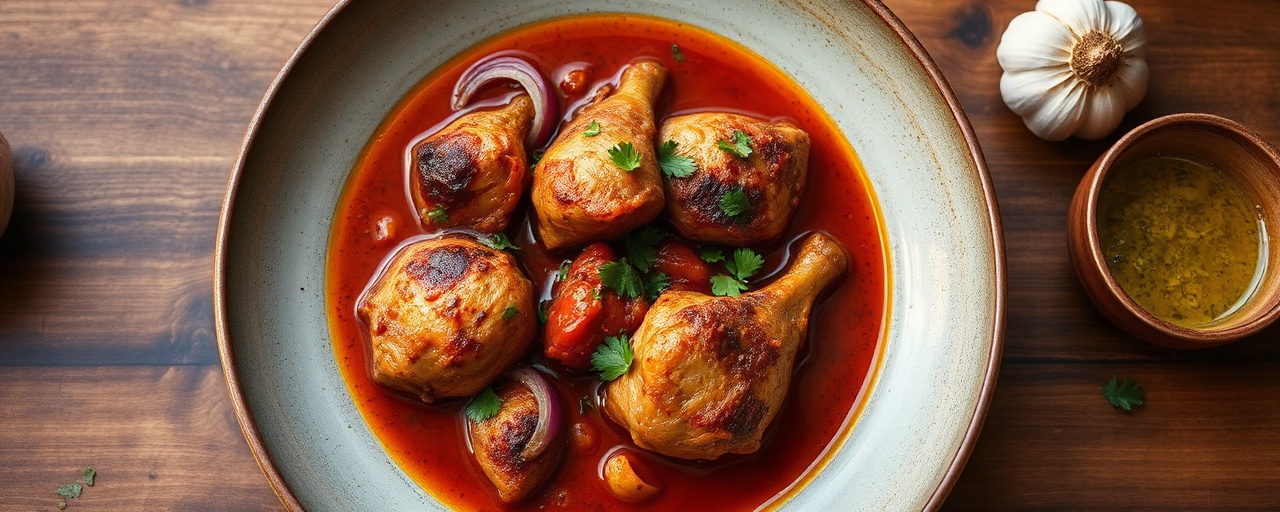 Smoked Burmese Chicken Curry with Sumac-infused Broth