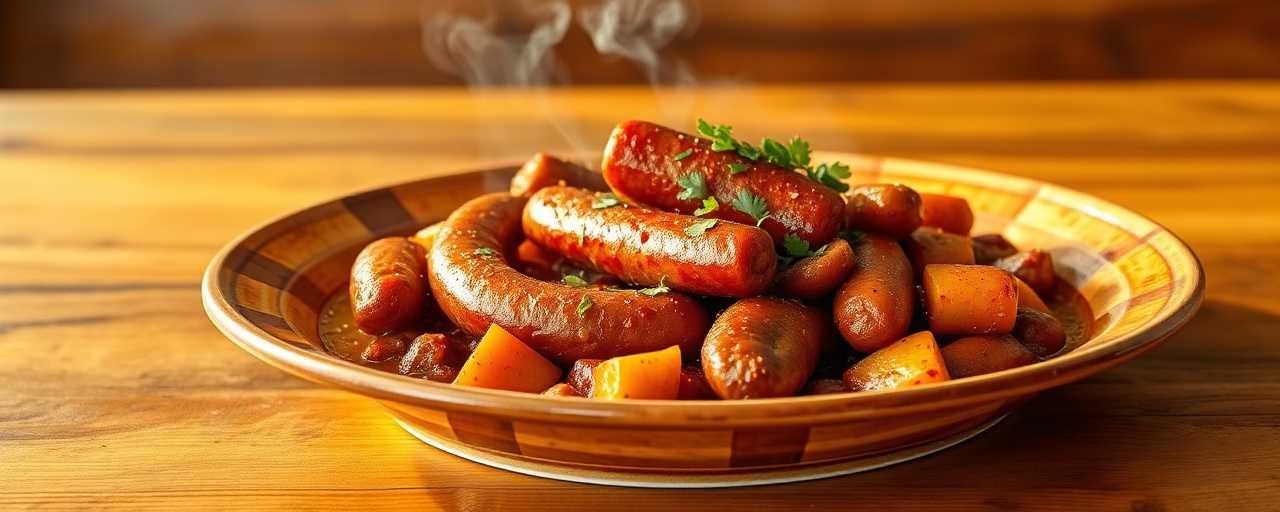 Smoked Chipotle Boerewors Potjie