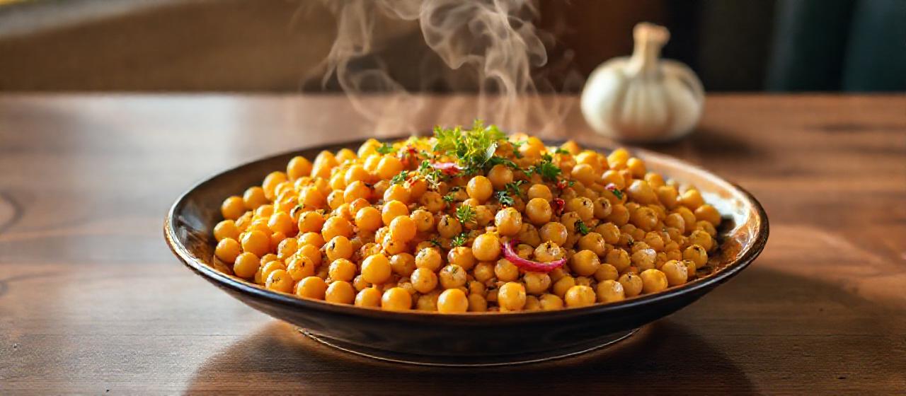 Smoked Garbanzo and Aji Amarillo Seco